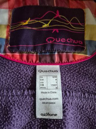 Chaqueta Quechua impermeable 2 en 1 Talla M