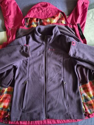 Chaqueta Quechua impermeable 2 en 1 Talla M