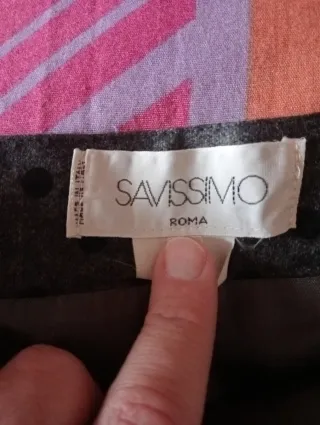 Gonna longuette a pois - Savissimo