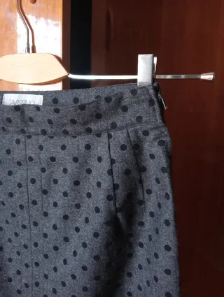 Gonna longuette a pois - Savissimo