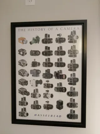 Cuadro The History of a Camera Hasselblad