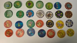 Tazos Pokémon Holográficos Colección
