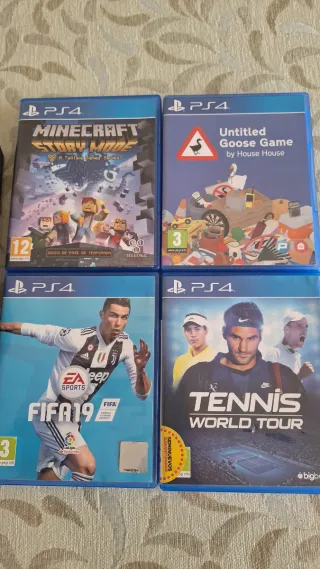 PS4 Slim 1TB + 2 Mandos + 5 Juegos