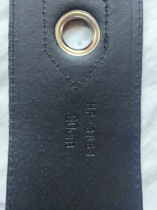 Cinturón leopardo piel 90cm