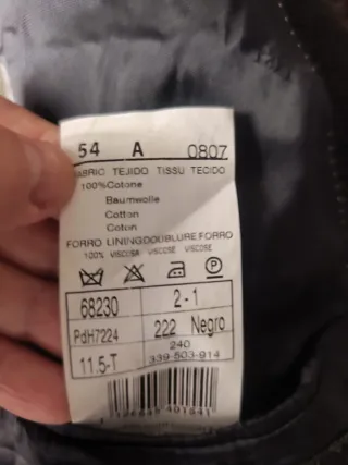 Americana Pedro del Hierro Talla 54 Marrón