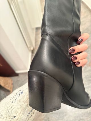 Texani Batius vera pelle neri