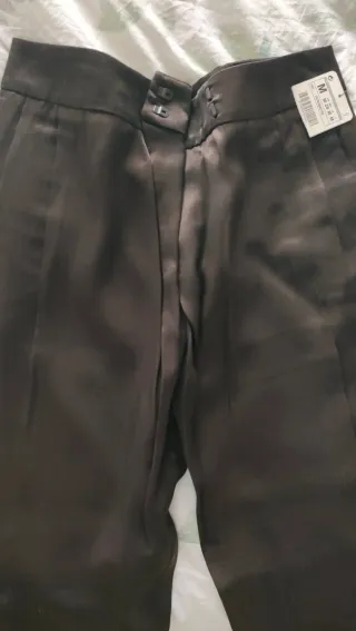 Pantalón suelto negro Talla M