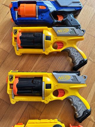 Lote 4 Pistolas Nerf