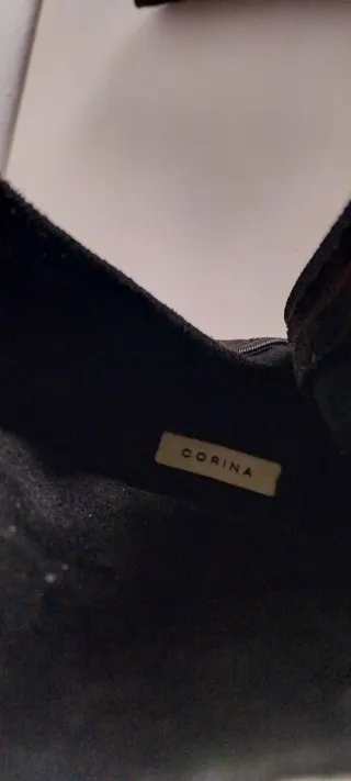 Botines ante negro tacón punta fina