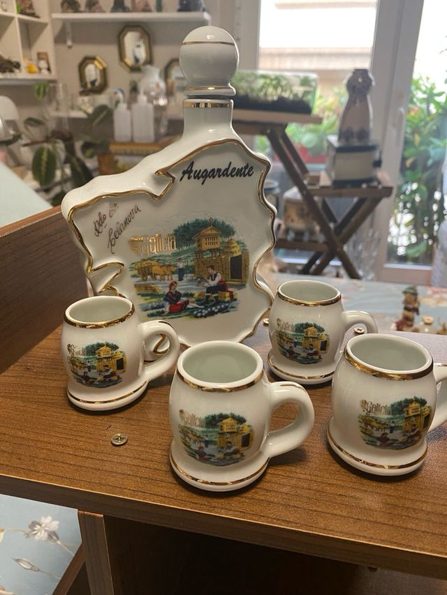 Botella Vintage Augardiente de Celanova