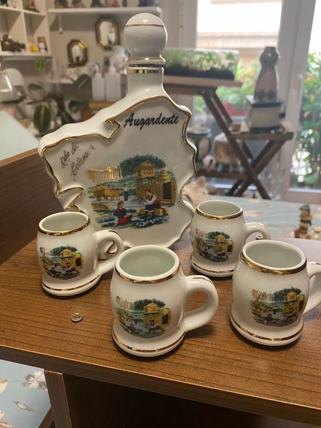 Botella Vintage Augardiente de Celanova