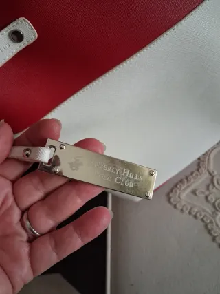 Borsa Beverly Hills Polo Club rossa e bianca