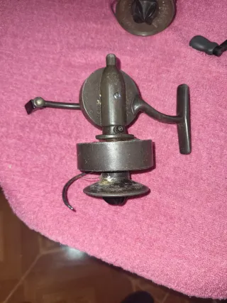 Lote de 7 carretes pesca