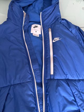 Chaqueta Nike Azul con Capucha