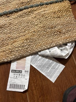 Tappeto in juta e spago Ikea