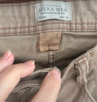 Pantalón Sfera Talla M Beige