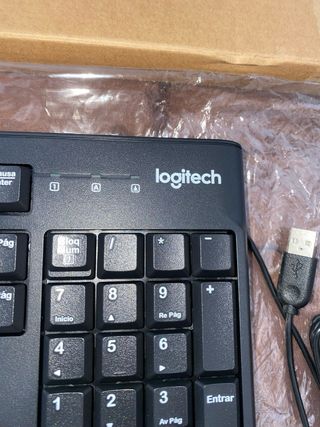 Teclado Logitech K120 USB Negro