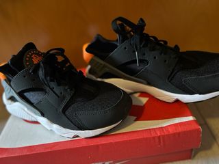 Nike Huarache Negro Naranja