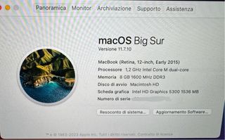 MacBook 12 pollici Retina (2015) Grigio Siderale