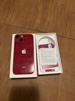 iPhone 13 mini rosso - Batteria da sostituire