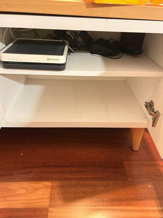 Mueble TV Ikea Madera y Plástico