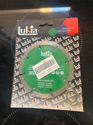 Disco Diamante Lukia 115mm Plus Standard