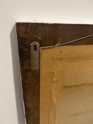 Specchio da Parete in Legno Massello