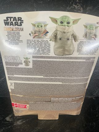 Peluche Star Wars Mandalorian Grogu Squeeze & Blin