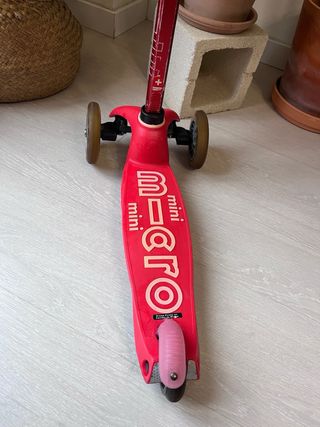 Patinete Mini Micro Rojo 3 Ruedas