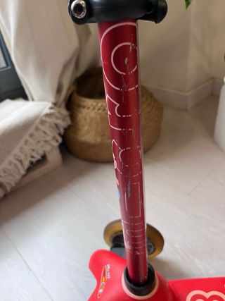 Patinete Mini Micro Rojo 3 Ruedas