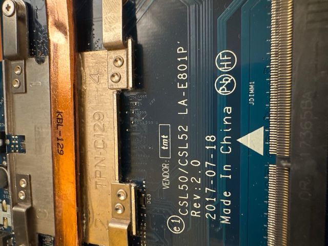 Placa base HP 15-bs019ns