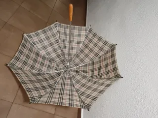 Paraguas extra grande a cuadros