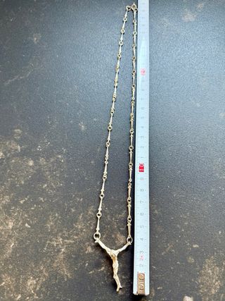 Colgante Cruz Salvador Dalí plata