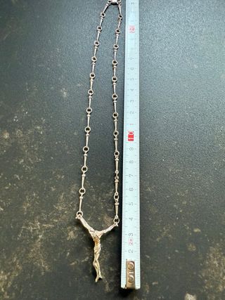 Colgante Cruz Salvador Dalí plata