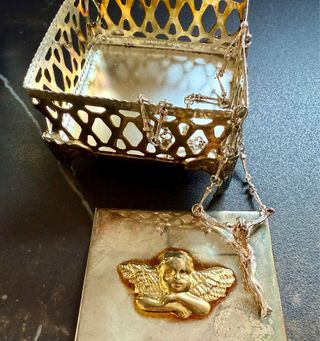 Colgante Cruz Salvador Dalí plata