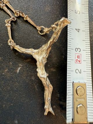 Colgante Cruz Salvador Dalí plata