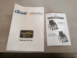 Silla de ruedas eléctrica PowerSTROLL S.Drive