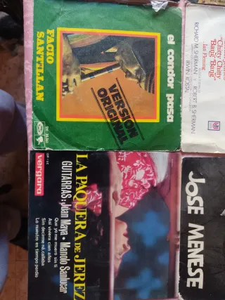 14 discos vinilos Lote Vinilos Flamenco, Pop, Lati