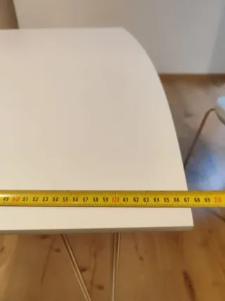 Mesa comedor madera blanca