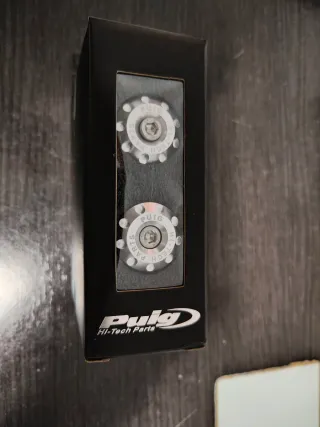 Contrapesos Puig Yamaha Aluminio Plata