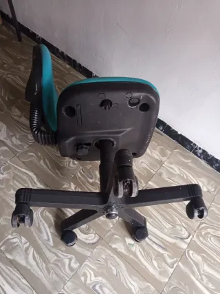 Silla de escritorio azul