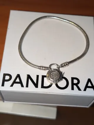 Pulsera Pandora Original Cierre Candado
