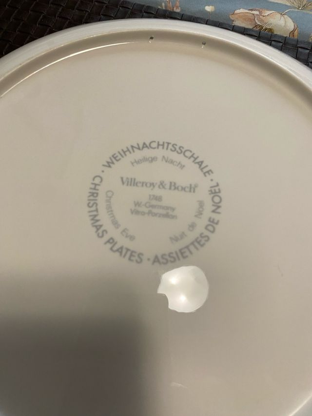 Plato Villeroy & Boch Invierno