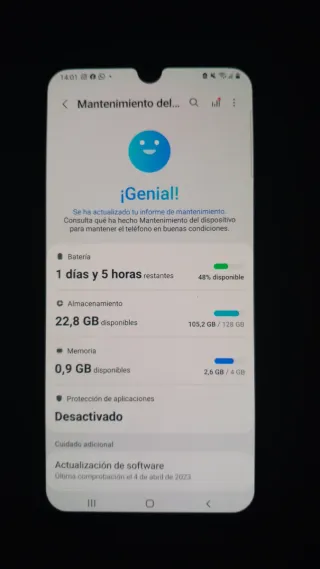 Telefono Samsung Galaxy A50 128GB/4Gb Blu