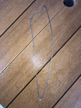 Cadena de plata fina