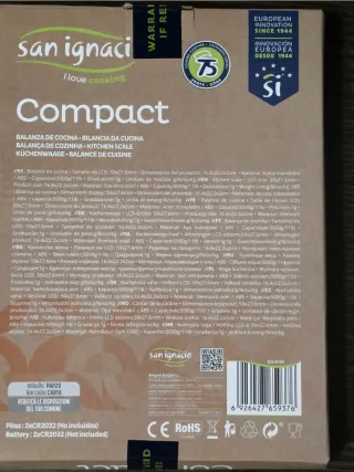 Bilancia da cucina San Ignacio 5 Kg