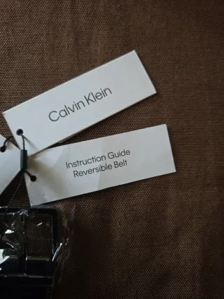 CALVIN KLEIN ORIGINAL, CINTURÓN HEBILLA REVERSIBLE