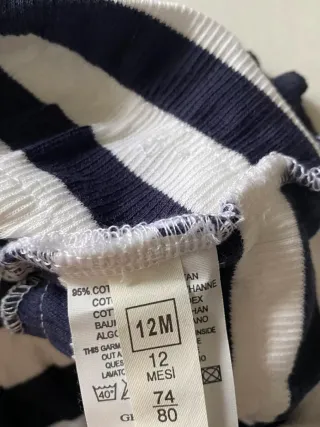 Abito Microbe tg 12 mesi