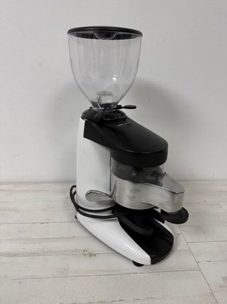 Molino café Compak k3 industrial pequeño blanco