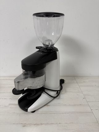 Molino café Compak k3 industrial pequeño blanco